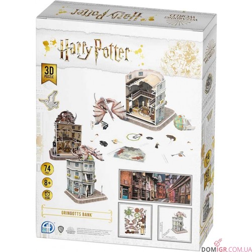 Набор 3D-пазлов Гарри Поттер «Банк Ґрінґотс»