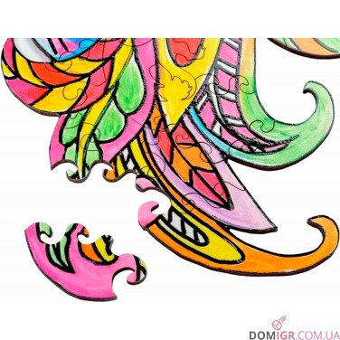 Пазл деревянный: Единорог — Подарочная коробка