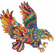 Пазл деревянный: Орел — Подарочная коробка