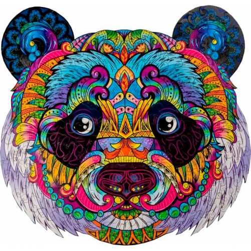 Пазл деревянный: Панда