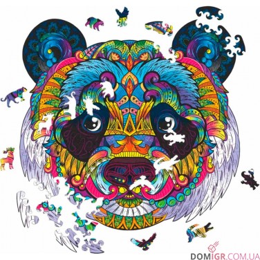 Пазл деревянный: Панда