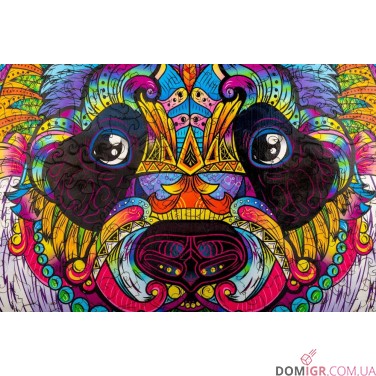 Пазл деревянный: Панда