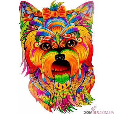 Пазл деревянный: Собака