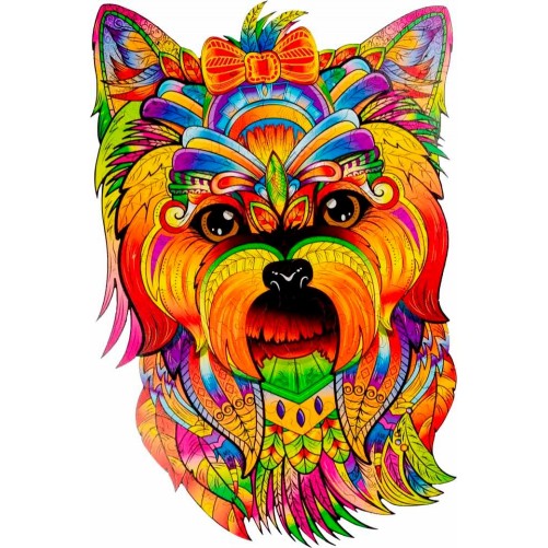 Пазл деревянный: Собака