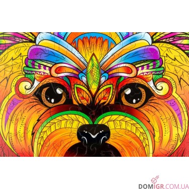 Пазл деревянный: Собака