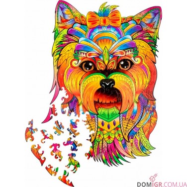 Пазл деревянный: Собака