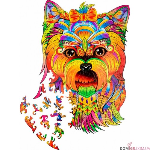 Пазл деревянный: Собака