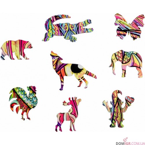 Пазл деревянный: Сова