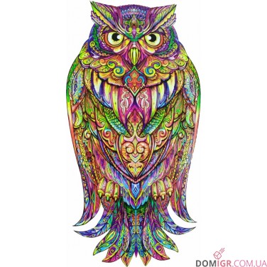 Пазл деревянный: Сова