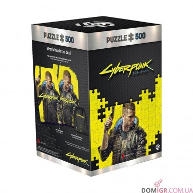 Пазл Cyberpunk 2077: Keyart Male V Puzzle 500