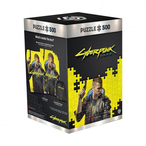 Пазл Cyberpunk 2077: Keyart Male V Puzzle 500