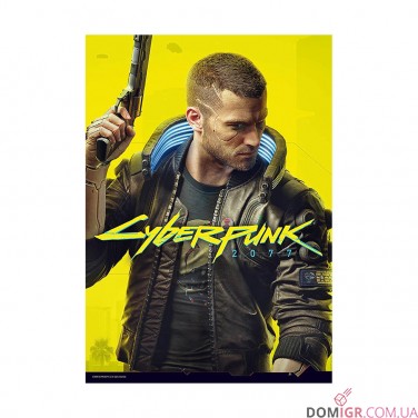 Пазл Cyberpunk 2077: Keyart Male V Puzzle 500