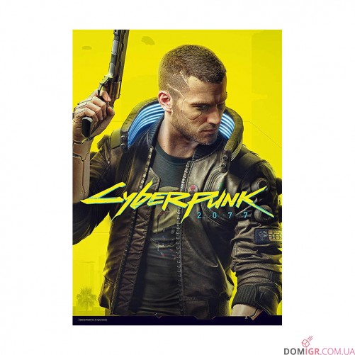 Пазл Cyberpunk 2077: Keyart Male V Puzzle 500
