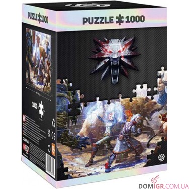 Купить The Witcher (Wiedźmin): Geralt & Triss in Battle puzzle 1000 The Witcher (Wiedźmin): Geralt & Triss in Battle puzzle 1000