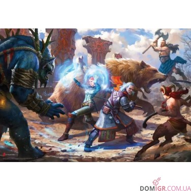 Купить The Witcher (Wiedźmin): Geralt & Triss in Battle puzzle 1000 The Witcher (Wiedźmin): Geralt & Triss in Battle puzzle 1000