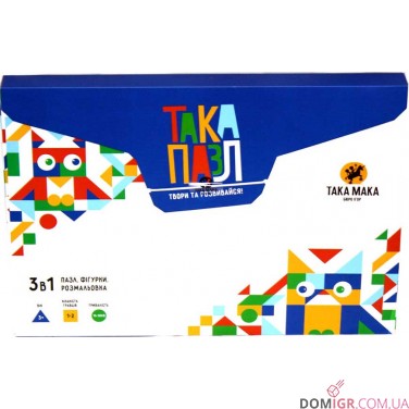 Така Пазл — Песик (синя коробка)