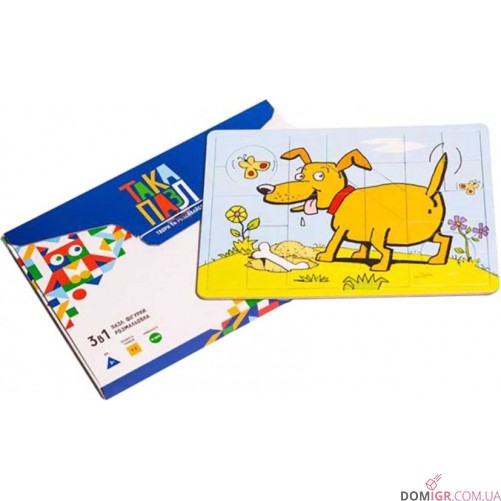 Така Пазл — Песик (синя коробка)