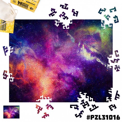 Пазл деревянный: Частичка Вселенной (лабиринт)