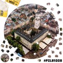 Пазл деревянный: Площадь Рынок во Львове (круглый)