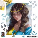 Пазл деревянный: Украиночка (лабиринт)