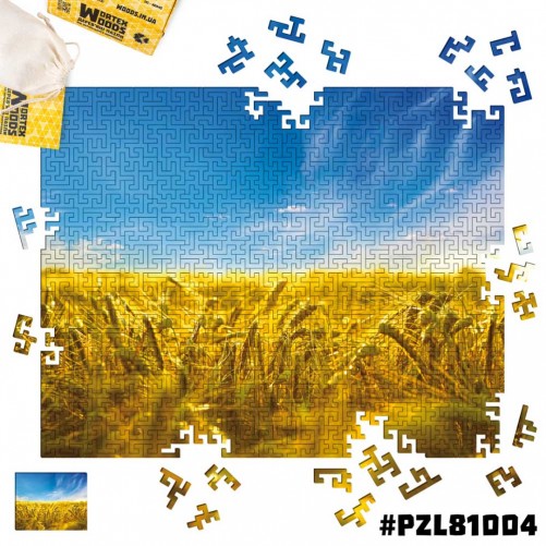 Пазл деревянный: Украинское поле (лабиринт)
