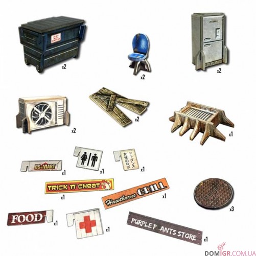 Urban Street Accessories I - BattleSystem