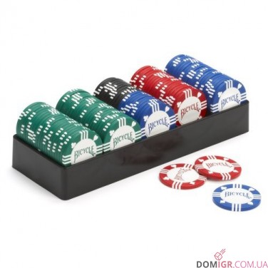 Купить Bicycle Poker Chips (100 шт) - набор фишек Bicycle Poker Chips (100 шт) - набор фишек