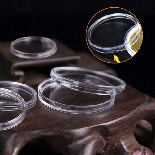 Капсула для жетонов Clear Coin 25mm