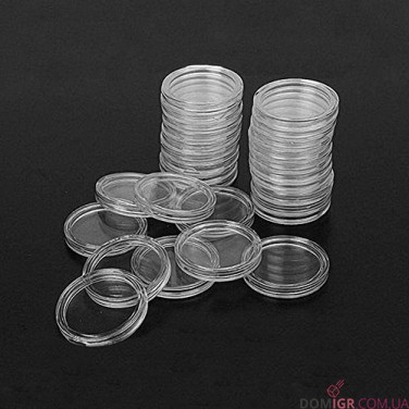Капсула для жетонов Clear Coin 27mm