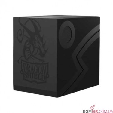 Коробочка для карток Double Shell Shadow Black/Black