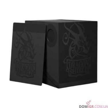 Коробочка для карток Double Shell Shadow Black/Black