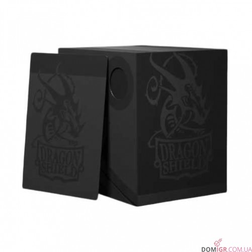 Коробочка для карток Double Shell Shadow Black/Black