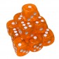 Кубик D6 14мм Прозрачный - в ассортименте