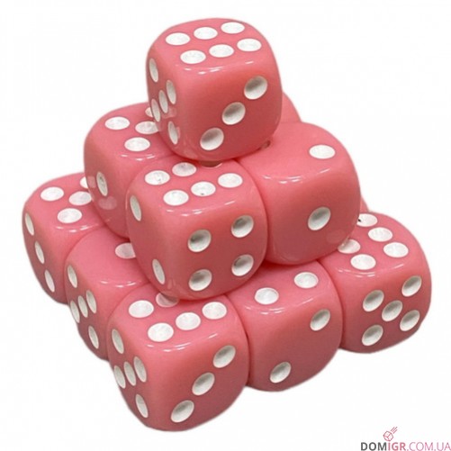 Кубик D6 16 мм - в ассортименте
