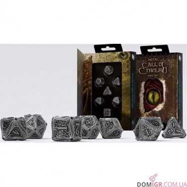 Купить Metal Call of Cthulhu Dice Set Metal Call of Cthulhu Dice Set