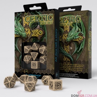 Celtic 3D Revised Dice Set (в ассортименте)