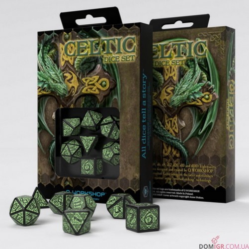 Celtic 3D Revised Dice Set (в ассортименте)
