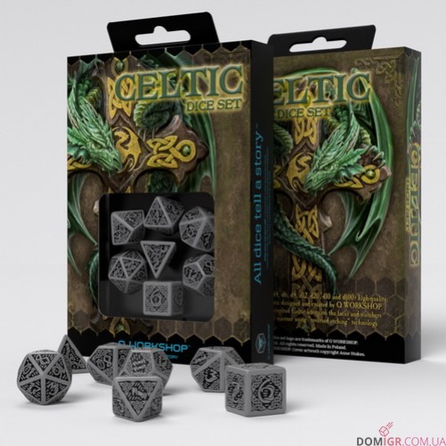 Celtic 3D Revised Dice Set (в ассортименте)