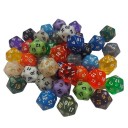 Кубик d20 (случайный цвет)