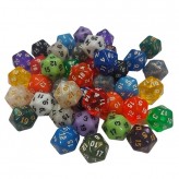 Кубик d20 (випадковий колір)