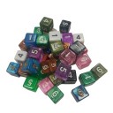 Кубик d6 (случайный цвет)
