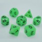Набор кубиков - Glow in the dark 7 Dice Set (в ассортименте)
