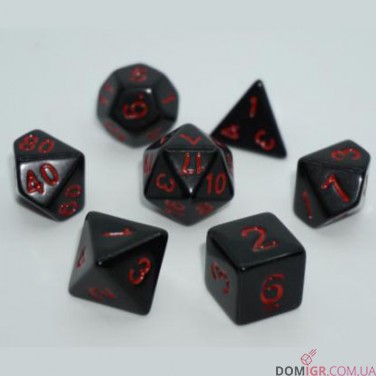 Набор кубиков - Opaque 7 Dice Set (в ассортименте)