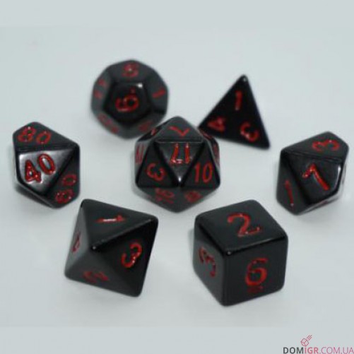 Набор кубиков - Opaque 7 Dice Set (в ассортименте)