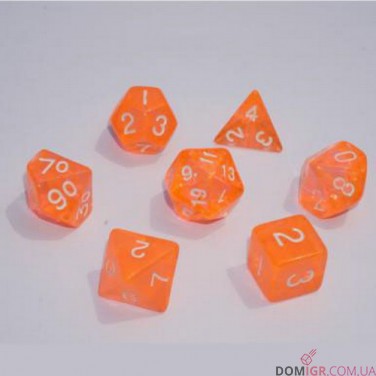 Набор кубиков - Transparent 7 Dice Set (в ассортименте)