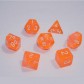Набор кубиков - Transparent 7 Dice Set (в ассортименте)