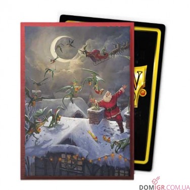 Dragon Shield Brushed Art Sleeve: Christmas 2023 — Протектори 100 шт.