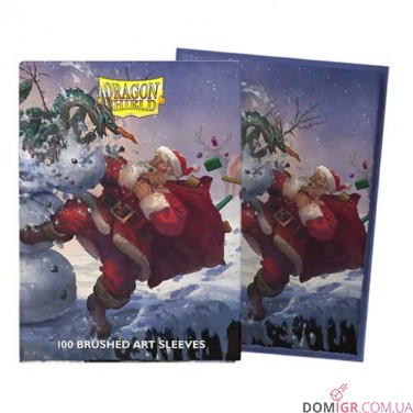 Dragon Shield Brushed Art Sleeve: Christmas 2025 — Протектори 100 шт.