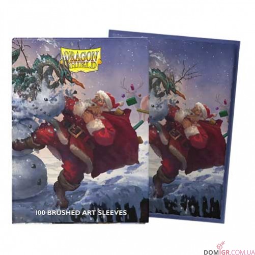 Dragon Shield Brushed Art Sleeve: Christmas 2025 — Протектори 100 шт.