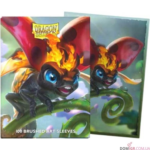 Dragon Shield Brushed Art Sleeve: The Burnbug — Протектори 100 шт.